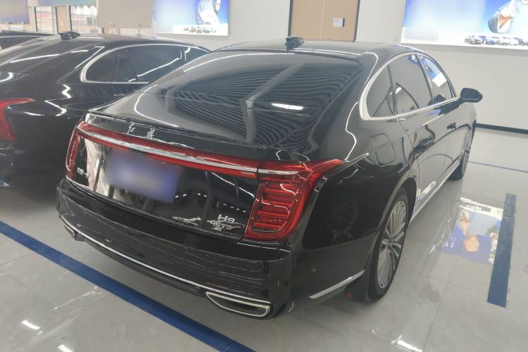 Used Hongqi H9 2020 2.0T Smart Connect Flagship Edition Rear Right 45 Deg