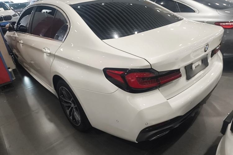 Used BMW 5 Series 2022 Restyled 525Li M Sport Package Rear Left 45 Deg