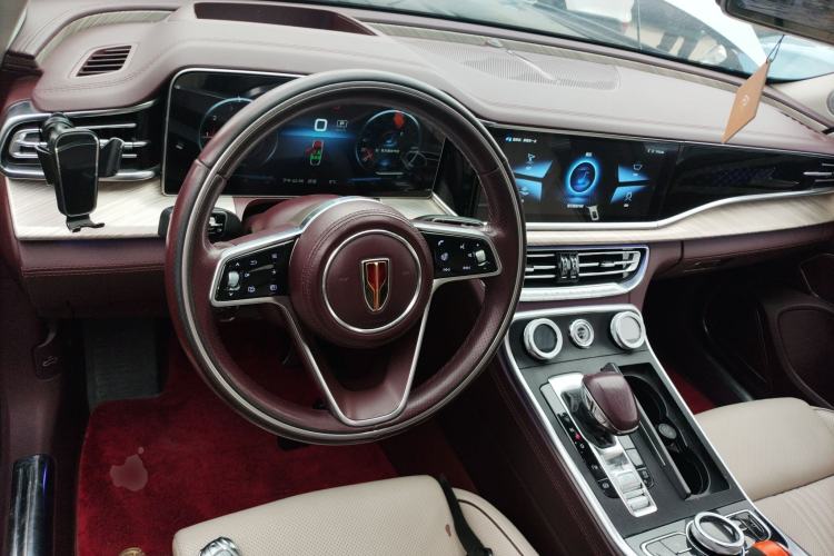 Used Hongqi H9 2020 2.0T Smart Connect Flagship Edition Center Console