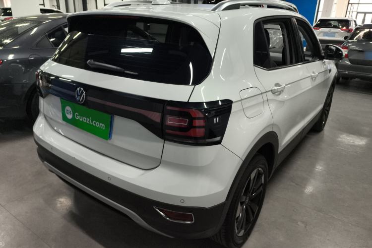 Used Volkswagen Tacqua 2021 1.5L Automatic Yue Zhi Lian Edition Rear Right 45 Deg