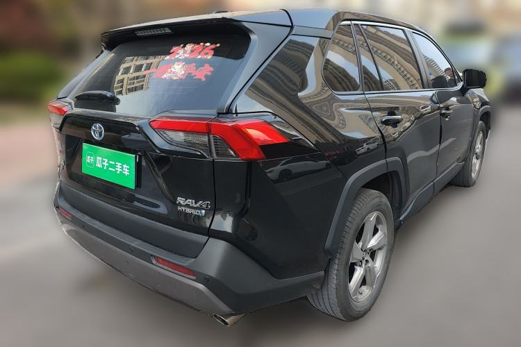 Used Toyota RAV4 2022 Dual-Engine 2.5L E-CVT Two-Wheel Drive Elite Edition Rear Right 45 Deg