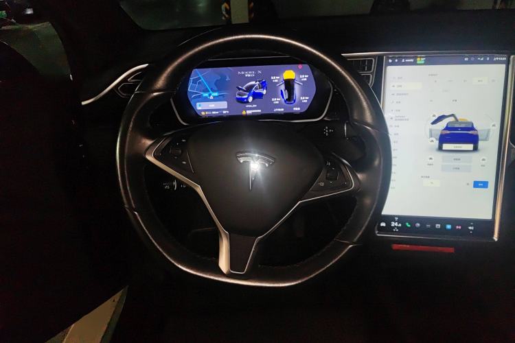Used Tesla Model X 2016 X 75D Steering Wheel