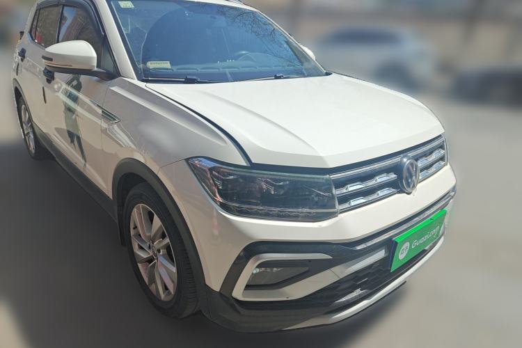Used Volkswagen T-Cross 2019 1.5L Automatic Comfort Edition Front Right 45 Deg