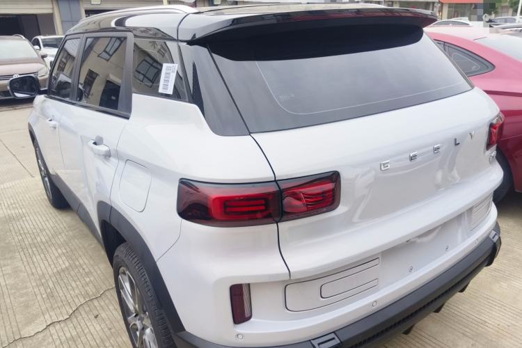 Used Geely Auto icon 2026 Model Chocolate 1.5TD Pure & Refined Edition Rear Left 45 Deg