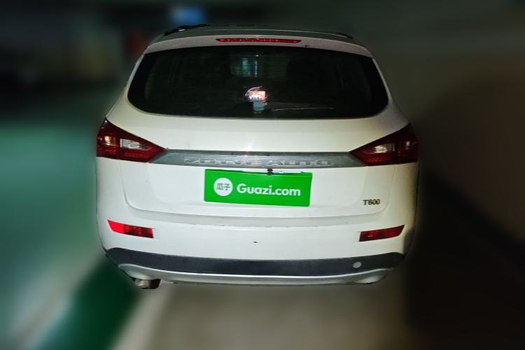 Used Zotye T600 2014 1.5T Manual Elite Edition Rear