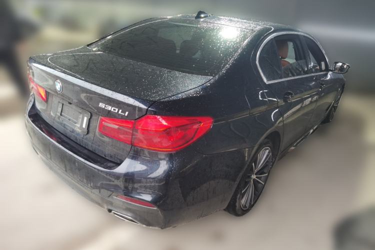 Used BMW 5 Series 2020 530Li Leading Model M Sport Package Rear Right 45 Deg