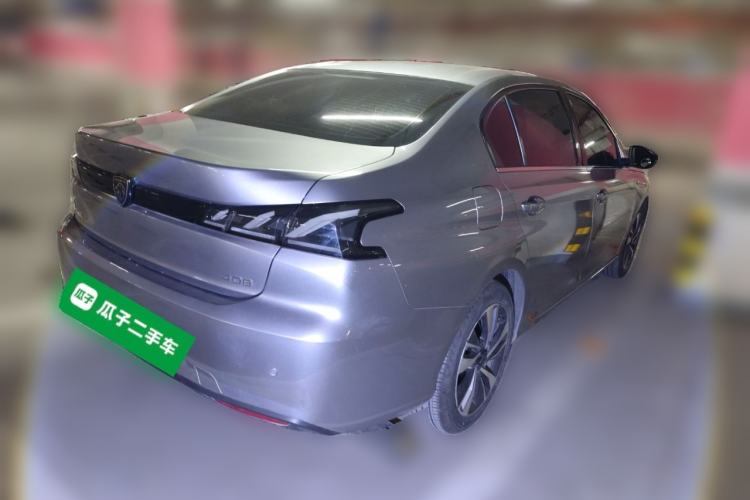 Used Peugeot 408 2022 1.6T Light-Chasing Edition Rear Right 45 Deg