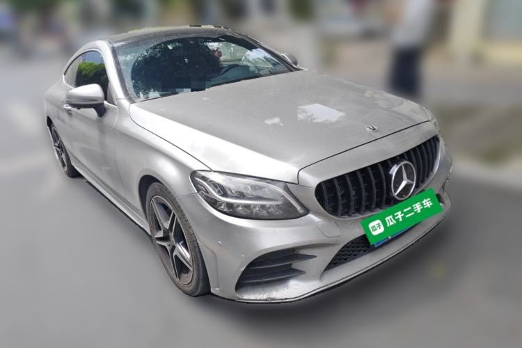 Used Mercedes-Benz C-Class 2021 C 260 Coupe Front Right 45 Deg