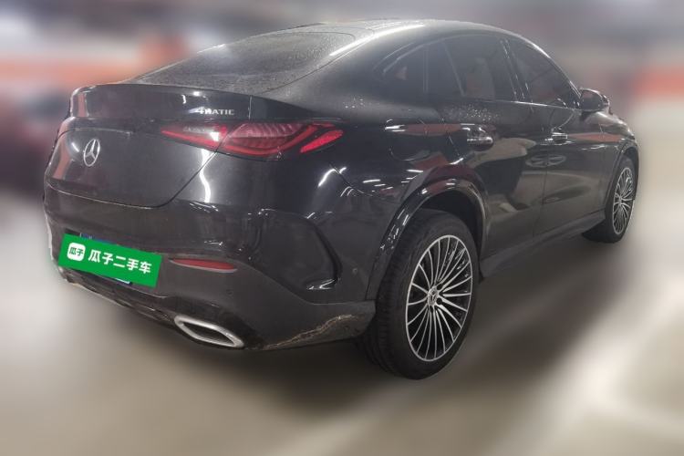 Used Mercedes-Benz GLC Coupe 2024 GLC 300 4MATIC Coupe SUV Rear Right 45 Deg