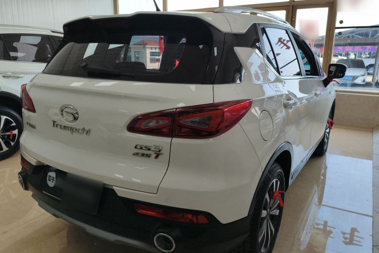 Used GAC Trumpchi GS3 2019 235T Manual Elite Edition Rear Right 45 Deg