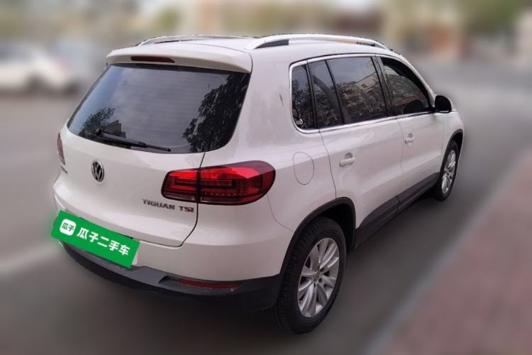 Used Volkswagen Tiguan 2013 1.8TSI Automatic Two-Wheel Drive Trend Edition Rear Right 45 Deg