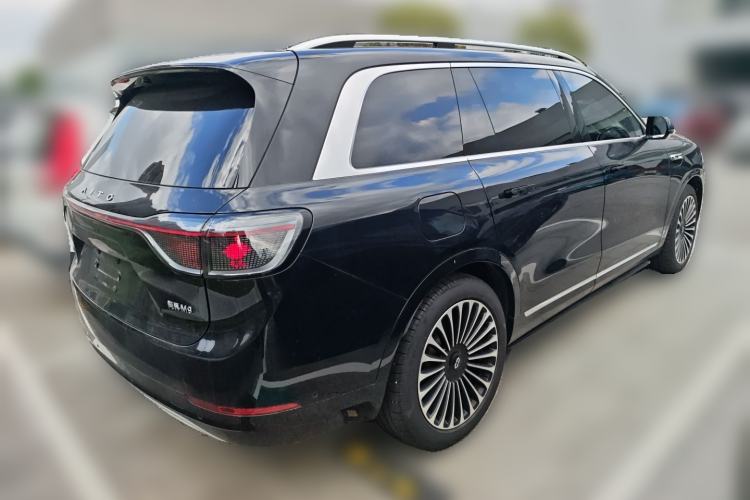 Used Hima AITO M9 2024 Range-Extended Ultra Version 42 kWh 6-Seater Model Rear Right 45 Deg