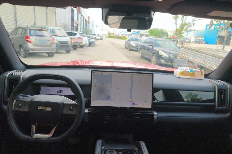 Used Chery Fulwin X3 Plus 2025 Model 501 Four-Wheel Drive Smart Leading Edition Center Console