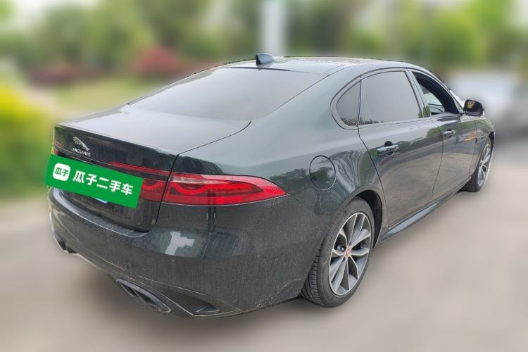 Used Jaguar XFL 2022 XFL 2.0T P250 Two-Wheel-Drive Elite Sport Edition Rear Right 45 Deg
