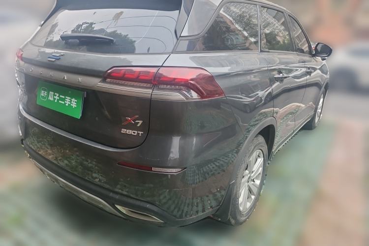 Used CHANGAN OSHAN X7 2020 1.5T Manual Luxury Version Rear Right 45 Deg