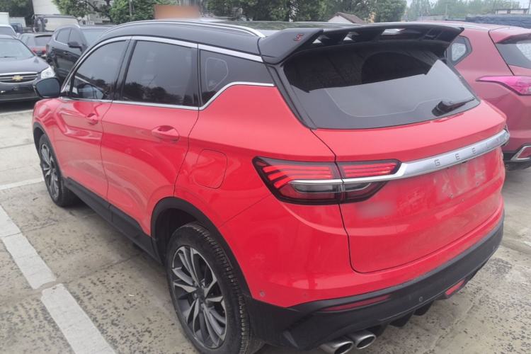 Used Geely Auto Coolray 2019 Sport Model 260T DCT Battle China V Standard Rear Left 45 Deg