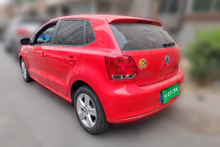 Used Volkswagen Polo 2011 1.4L Manual ZhiShang Edition Rear Left 45 Deg
