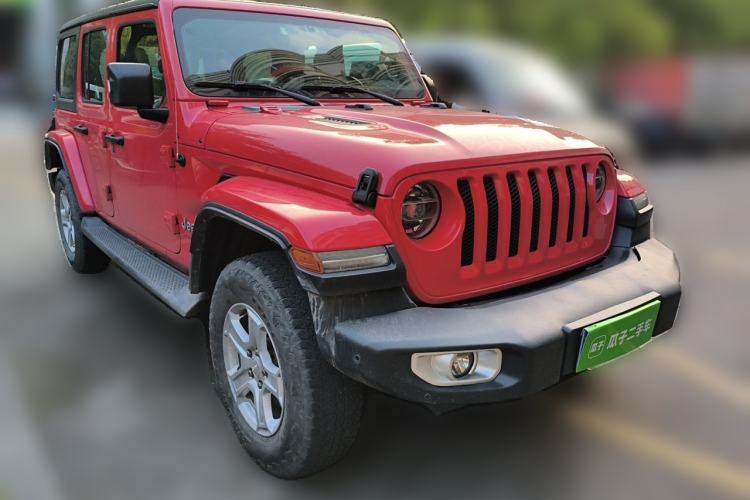 Used Jeep Wrangler 2019 2.0T Sahara Four-Door Version China VI Emission Standard
