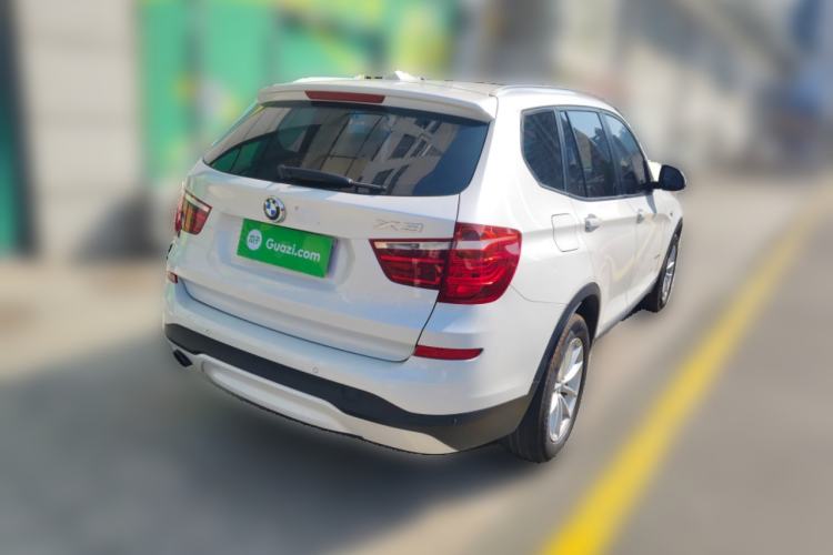 Used BMW X3 2016 sDrive20i Rear Right 45 Deg