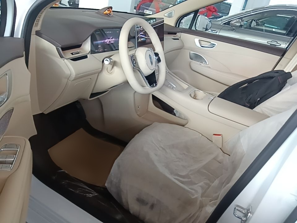 Vordere Reihe im Auto