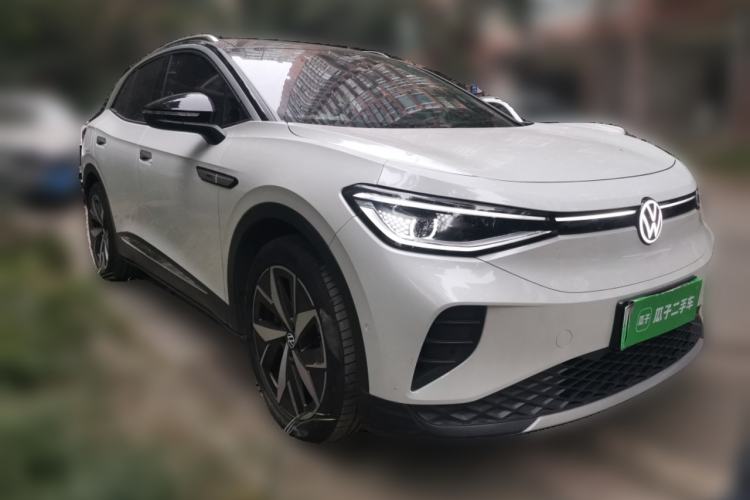 Used Volkswagen ID.4 CROZZ 2022 Long-Range Lite PRO Edition Front Right 45 Deg