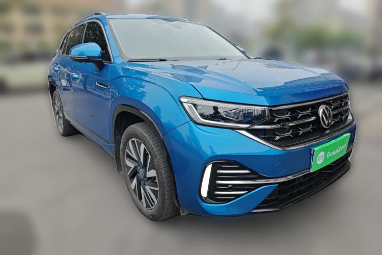 Used Volkswagen Tayron 2023 Revised Version 380TSI All-Wheel Drive R-Line High-Energy Edition Front Right 45 Deg