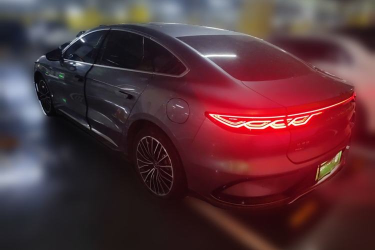 Used BYD Han 2022 DM-i 121KM Prestige Model Rear Left 45 Deg