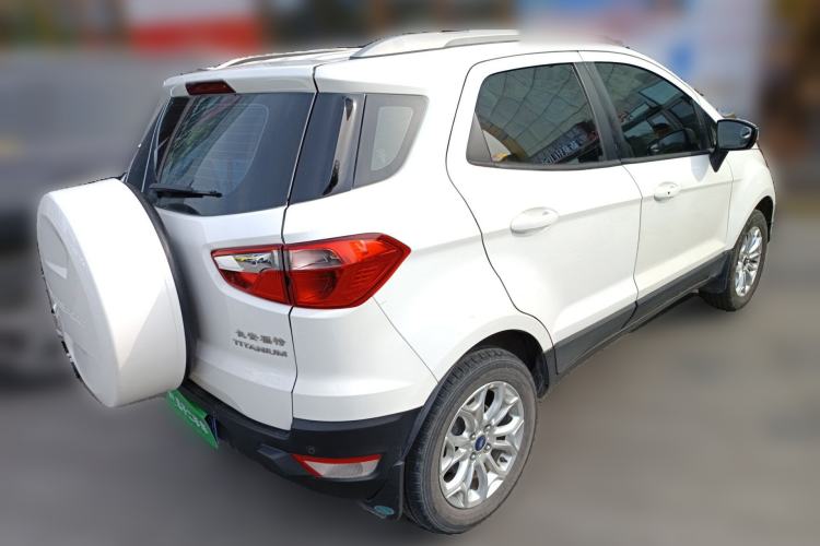 Used Ford EcoSport 2013 1.5L Automatic Prestige Model Rear Right 45 Deg