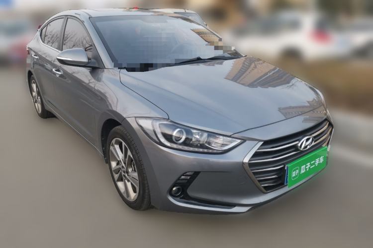 Used Hyundai Elantra (6th Generation / Lingdong) 2016 1.6L Automatic ZhiXuan – Elite Version Front Right 45 Deg
