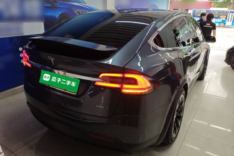 Used Tesla Model X 2017 X 100D Long Range Edition Rear Right 45 Deg