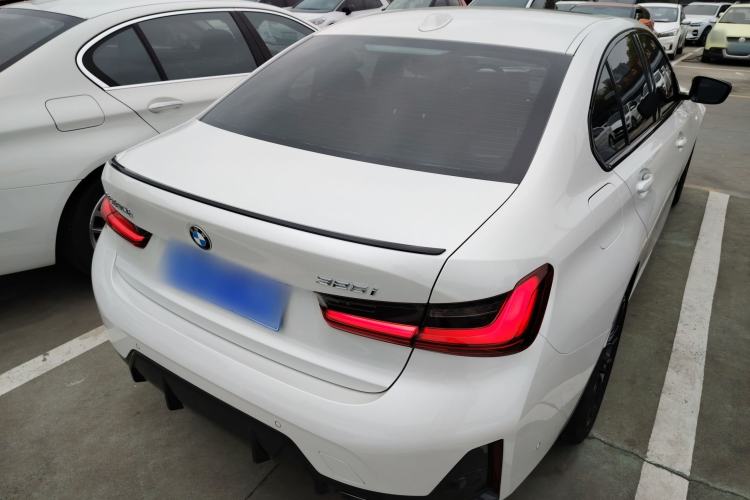 Used BMW 3 Series 2023 325i M Sport Night Edition Package Rear Right 45 Deg