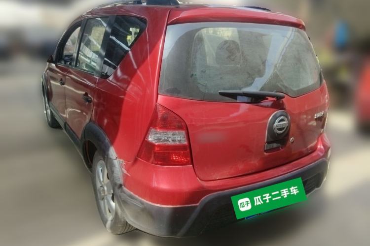 Used Nissan Livina 2010 Jingrui Edition 1.6L Manual Standard Model Rear Left 45 Deg