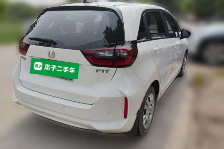 Used Honda Fit 2021 1.5L CVT Trend Edition Rear Right 45 Deg