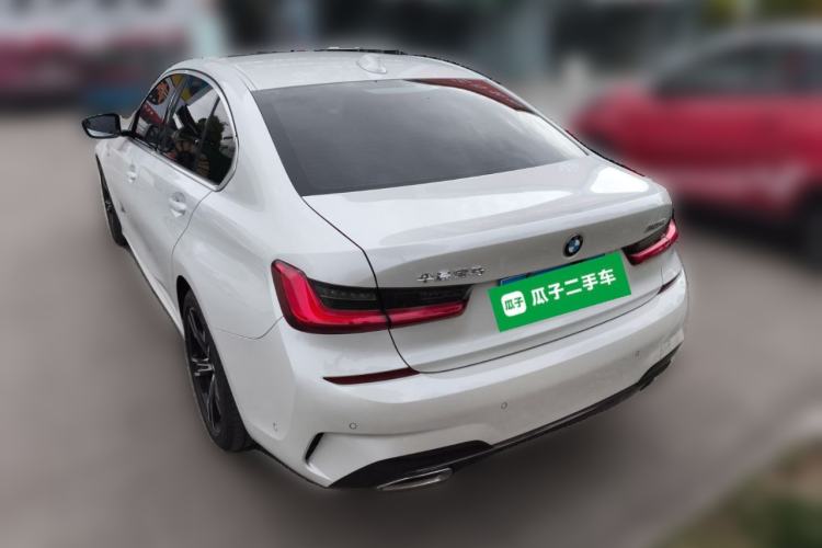 Used BMW 3 Series 2021 Second Facelift 325i M Sport Package Rear Left 45 Deg