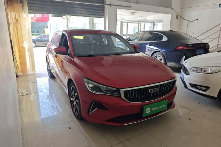 Used Geely Auto Emgrand 2022 4th Generation 1.5L CVT Flagship Model Front Right 45 Deg