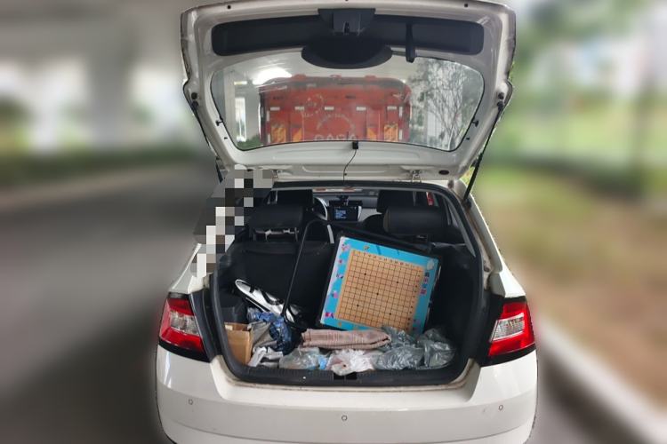 Used Skoda Fabia 2017 1.4L Automatic Car Enjoy Edition Trunk