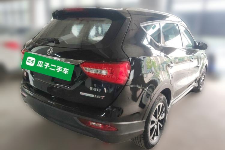 Used Dongfeng Fengon 580 2016 1.5T Manual Luxury Edition Rear Right 45 Deg