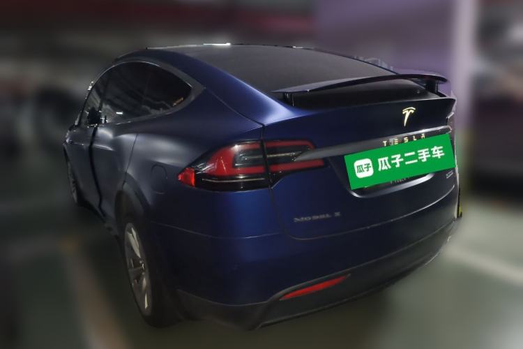 Used Tesla Model X 2016 X P100D Performance High-Performance Edition Rear Left 45 Deg