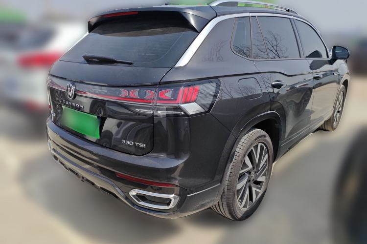 Used Volkswagen Tayron 2023 330TSI Two-Wheel-Drive R-Line High-Energy Version Rear Right 45 Deg