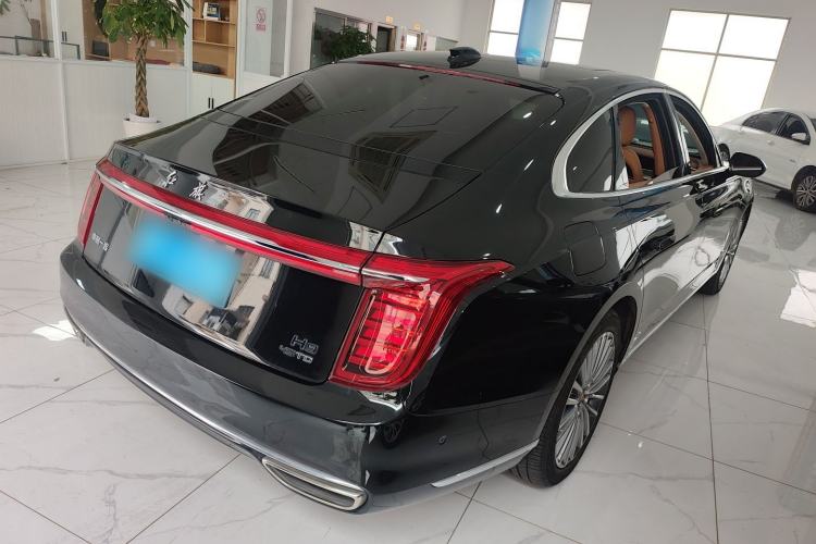 Used Hongqi H9 2020 Revised Version 2.0T Smart Connect Flagship Edition Rear Right 45 Deg