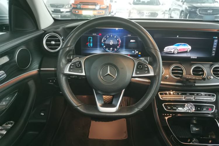 Used Mercedes-Benz E-Class 2017 E 300 L Sporty and Stylish Model Steering Wheel
