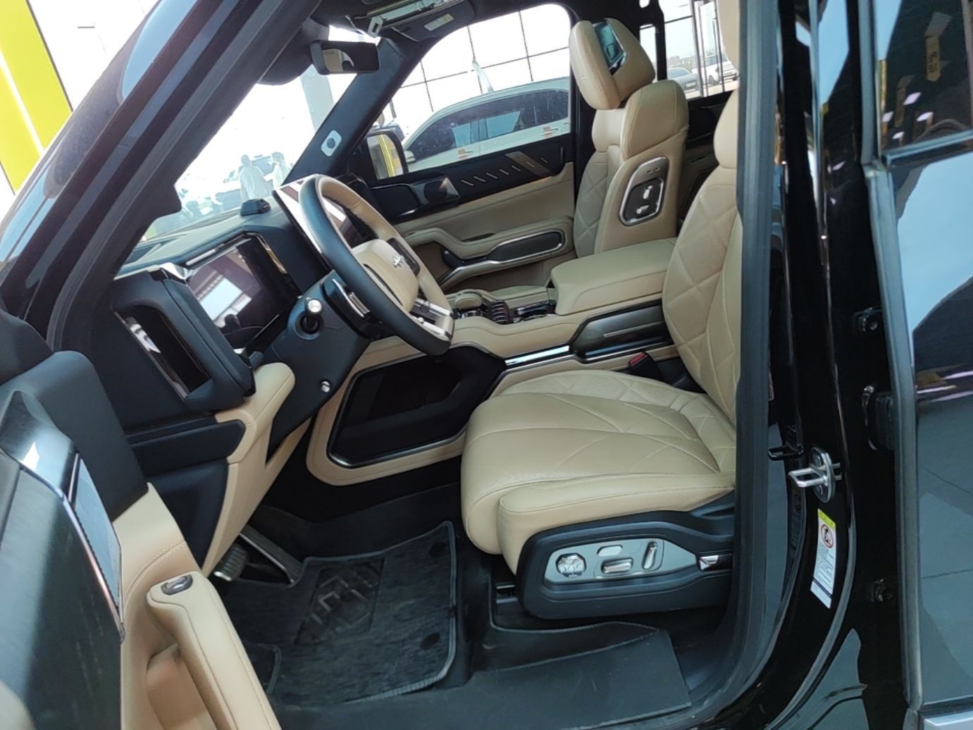 Avant de la voiture