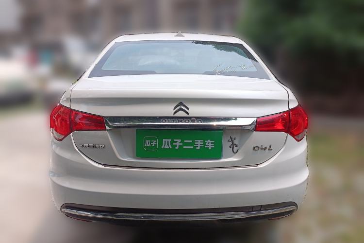 Used Citroen C4L 2013 1.8L Automatic Jingzhi Edition Rear