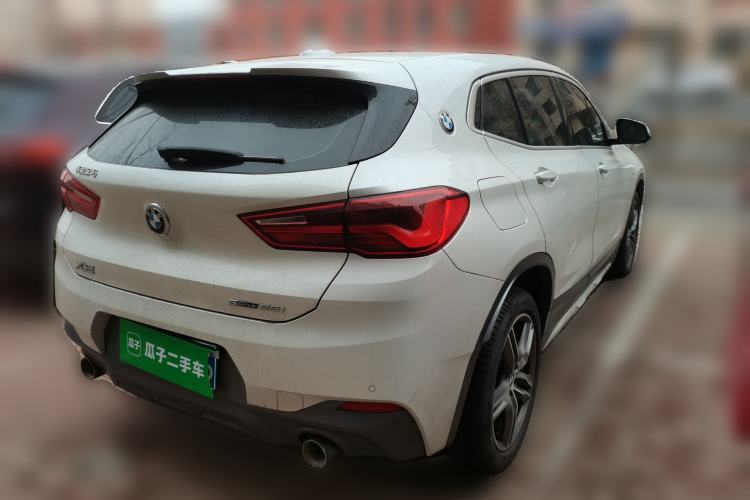 Used BMW X2 2020 sDrive25i Leading Model M Sport Package Rear Right 45 Deg