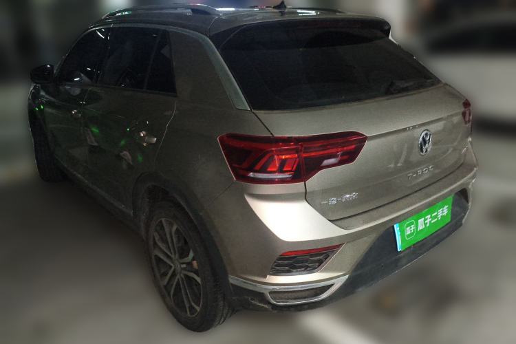 Used Volkswagen T-ROC 2020 280TSI DSG Two-Wheel Drive Comfort Version Rear Left 45 Deg