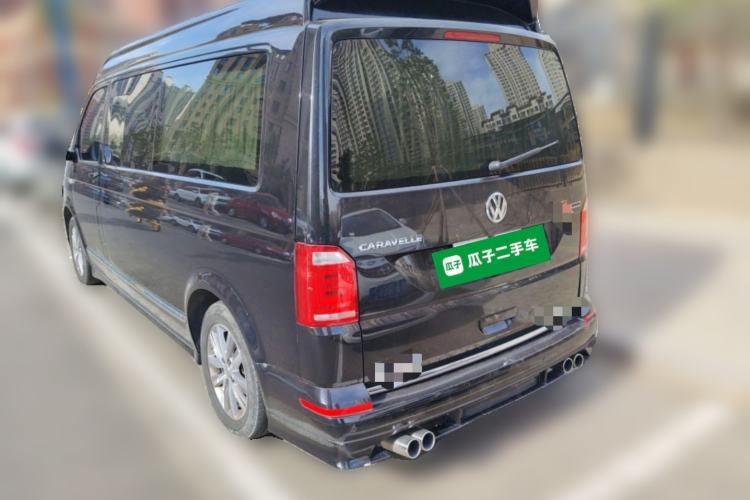 Used Volkswagen Caravelle 2018 2.0 TSI 4x4 Luxury Edition 7-Seater Rear Left 45 Deg