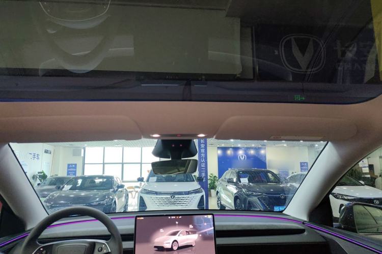 Used Tesla Model Y 2025 Long-Range All-Wheel Drive First Edition Headliner