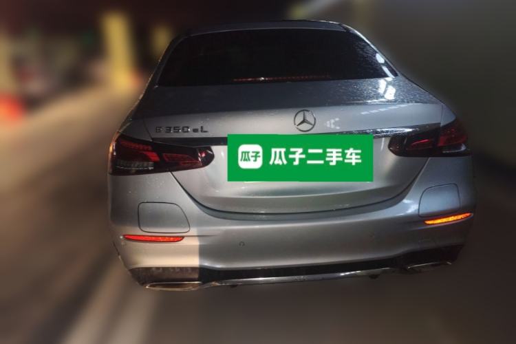 Used Mercedes-Benz E-Class New Energy 2021 E 350 e L Plug-in Hybrid Sports Sedan Rear