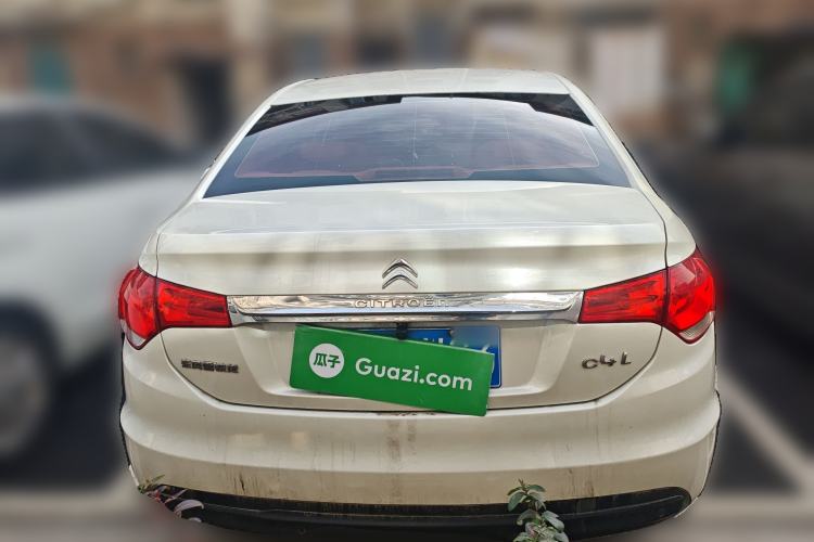 Used Citroen C4L 2013 1.6L Manual Jingzhi Edition Rear