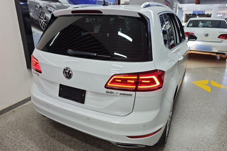 Used Volkswagen Golf Sportsvan 2019 280TSI Automatic Voyage Model China V Standard Rear Right 45 Deg